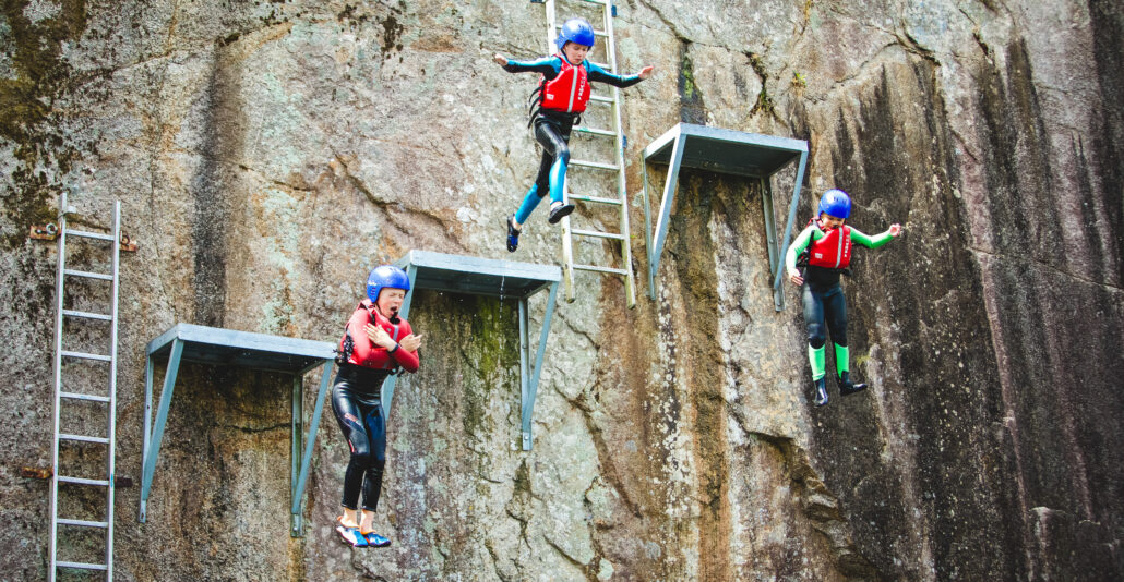Rock climbing Cornwall Via Ferrata