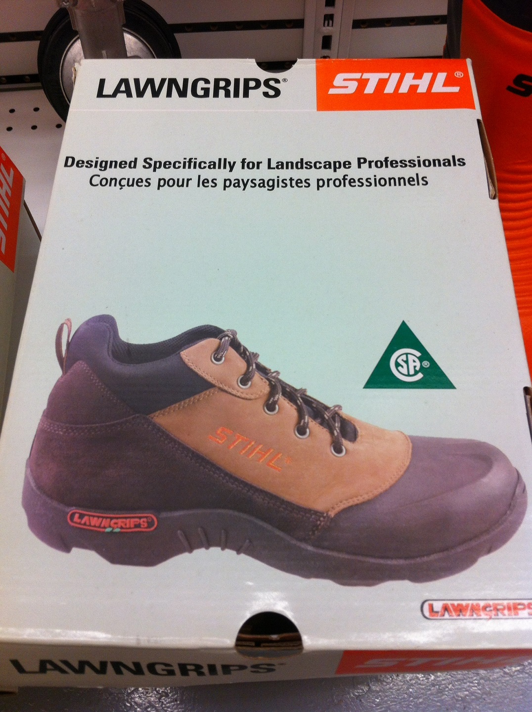 Landscaping and Property Maintenance Stihl Lawngrips shoe review