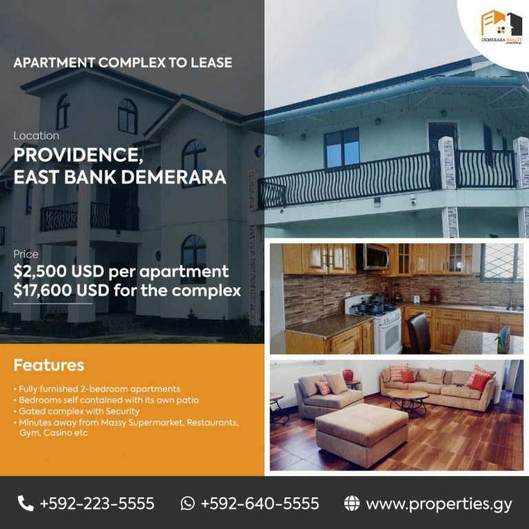 Real Estate Guyana Properties for Sale and Rent Demerara Realty
