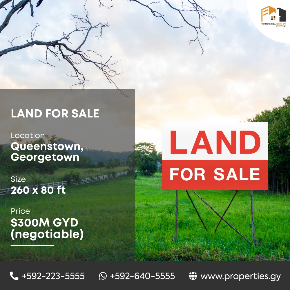 Real Estate Guyana Properties for Sale and Rent Demerara Realty