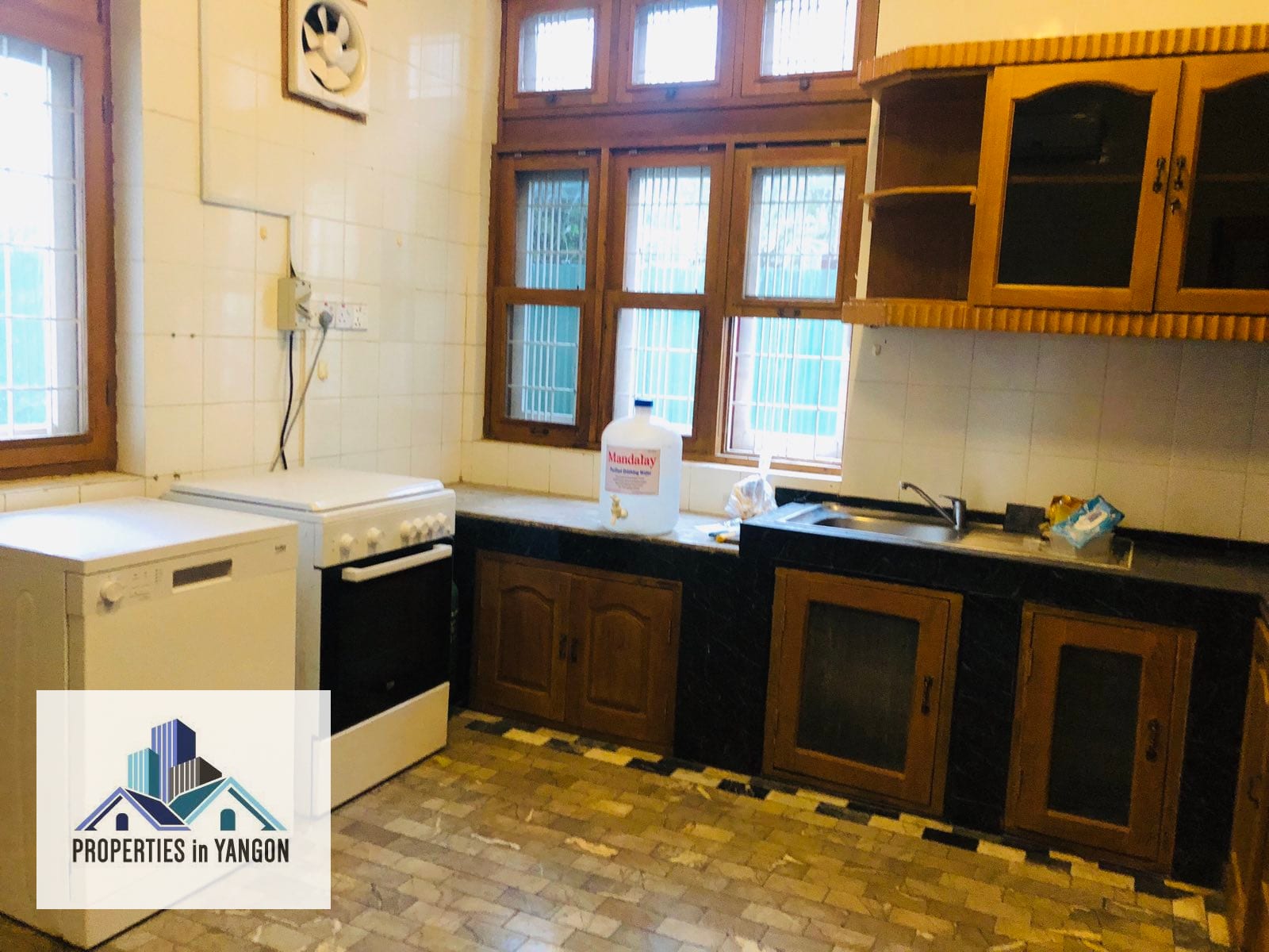 ThreeBedroom House in Golden Valley Properties in Yangon