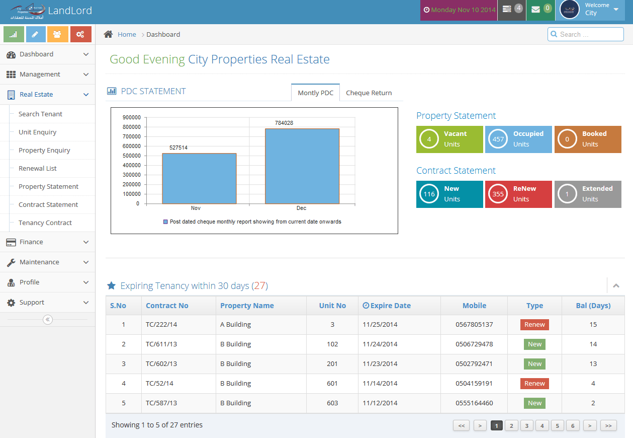 Property Management Portal