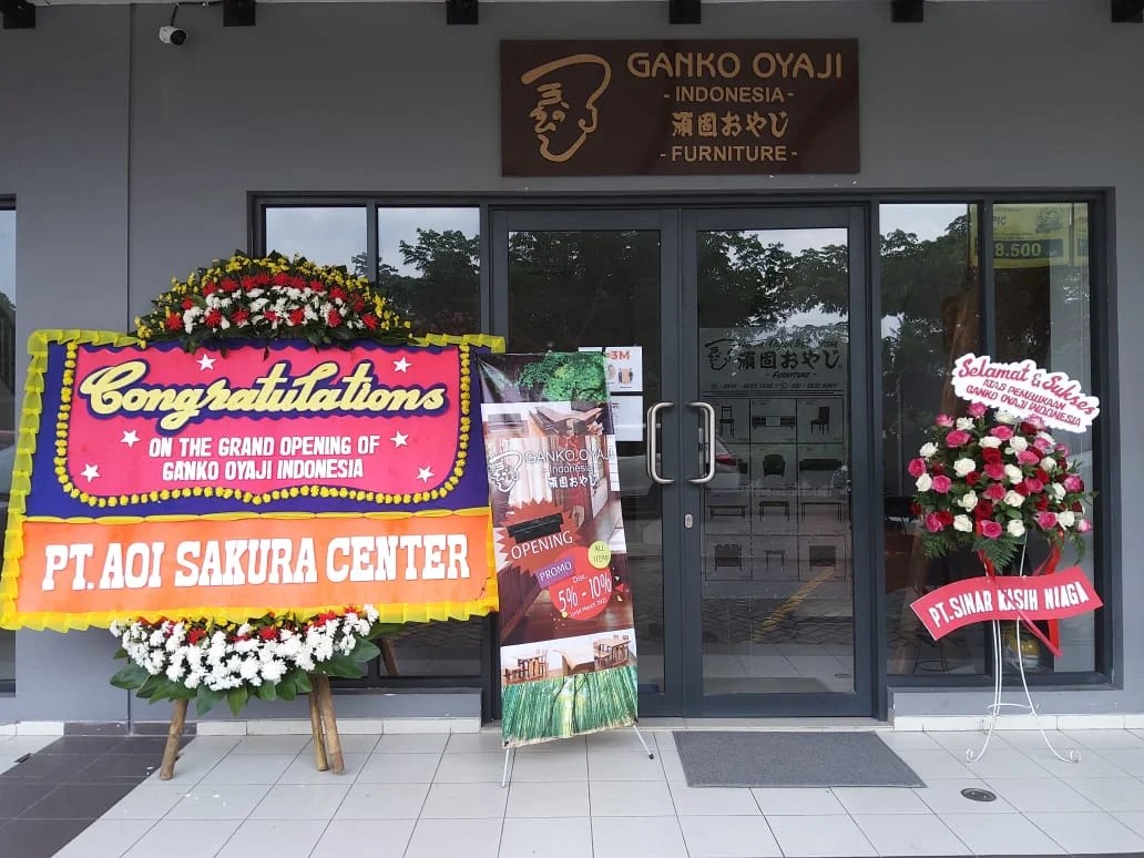 Resmikan Toko Pertama di Indonesia, Ganko Oyaji Hadirkan Furniture