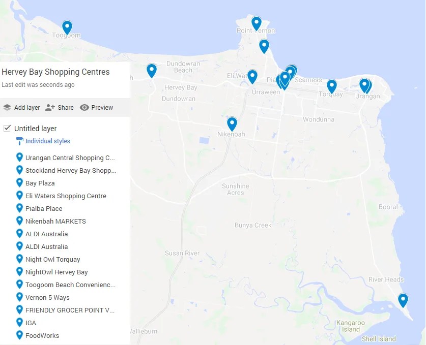 Hervey Bay Shopping Centres