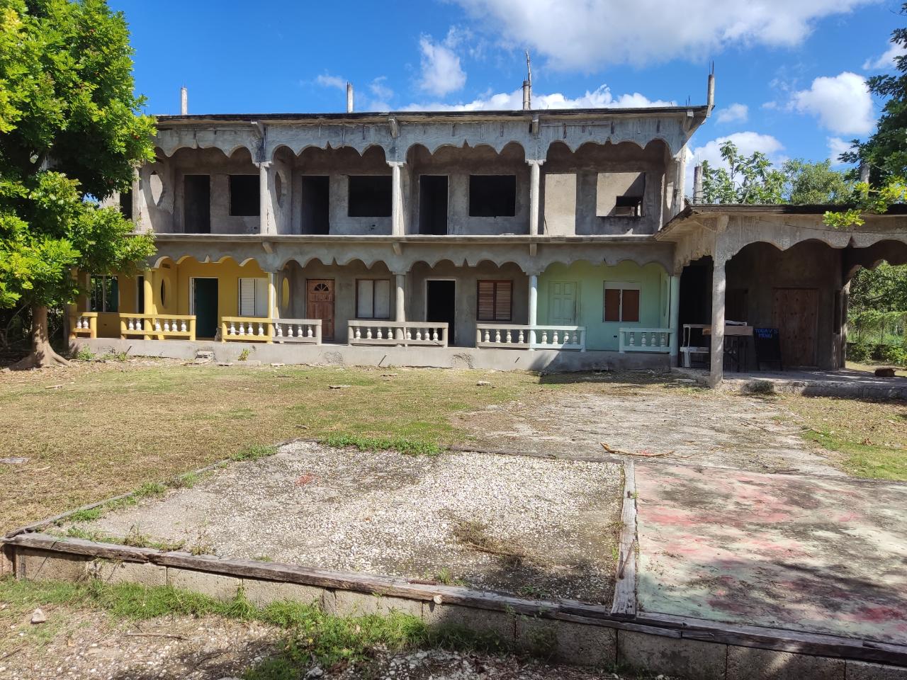 Property With Unfinished 10 Room Apartment Building in Westend Road