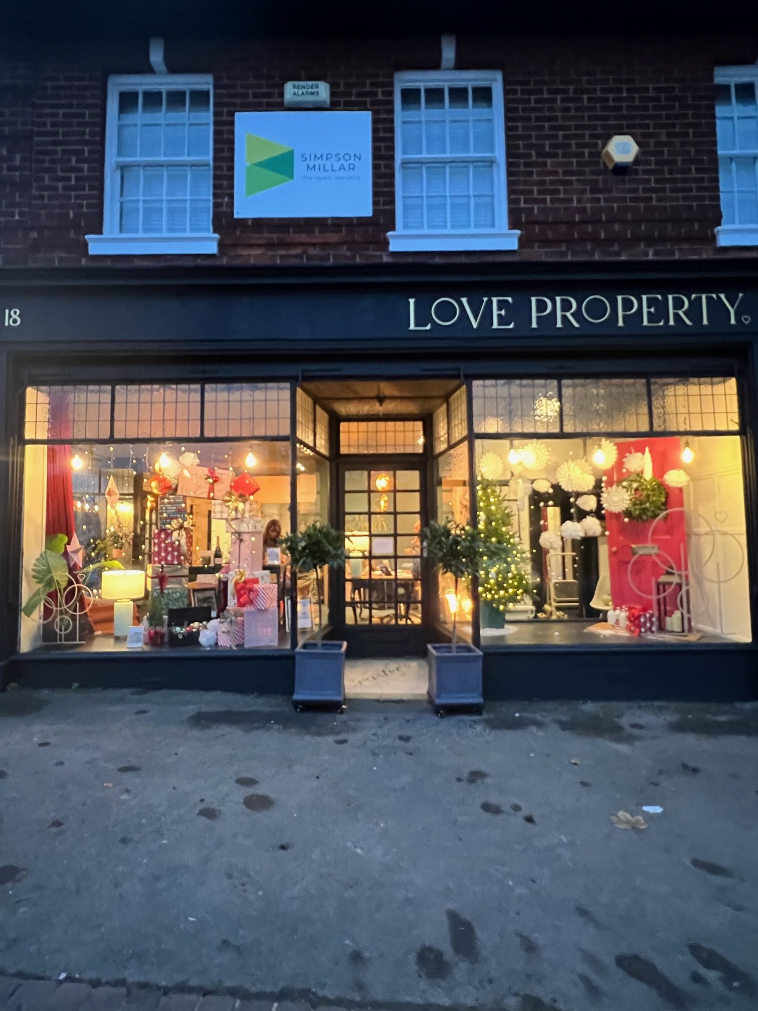 It's beginning to look a lot like Christmas festive estate agency