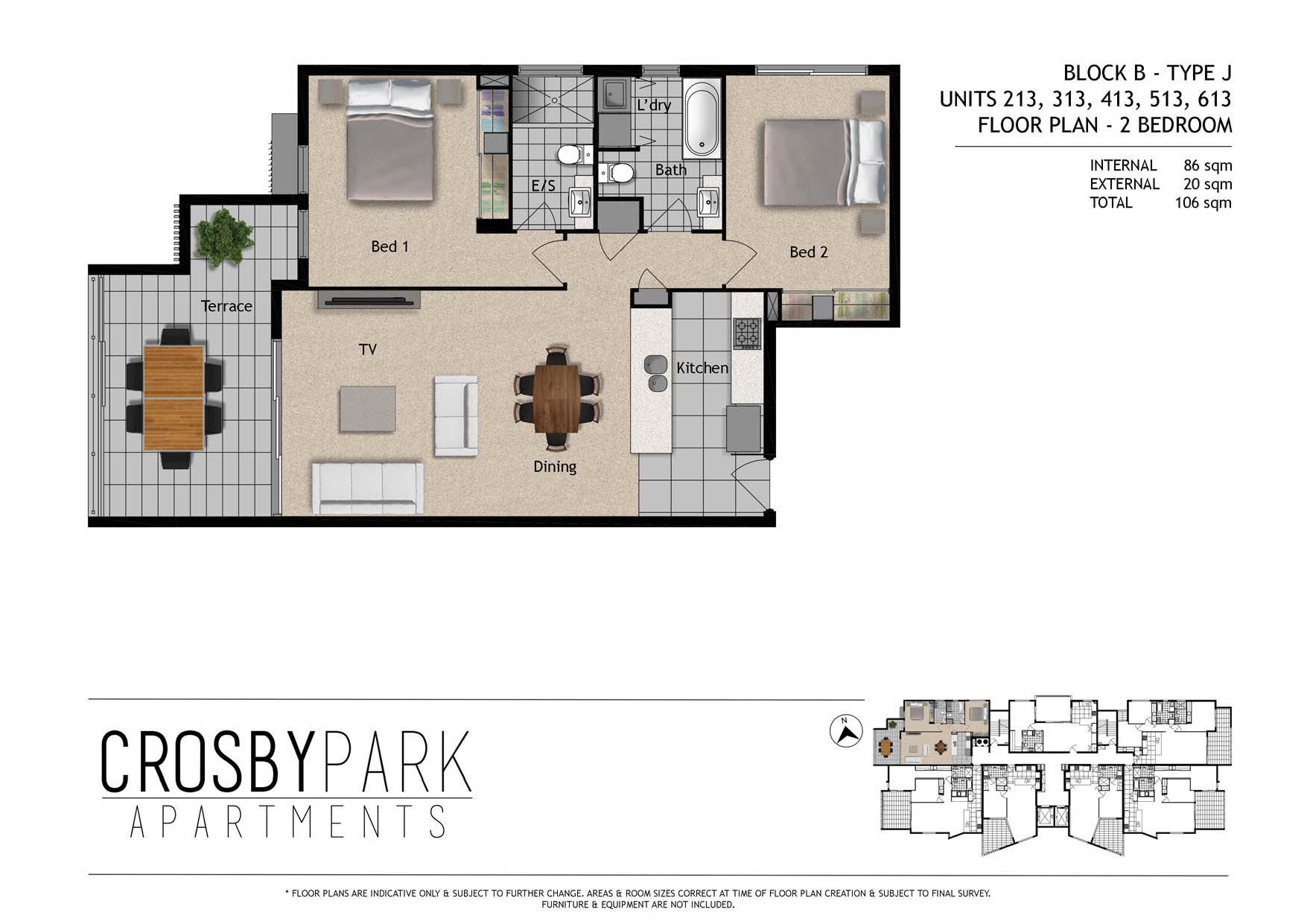 Crosby Park Apartments Parkland position with views in Albion