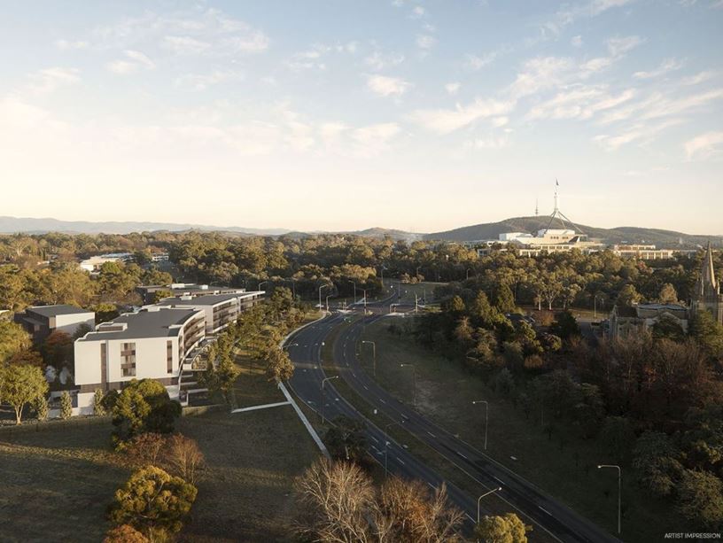 Estate, Forrest New apartments adjacent to Parliament House, Canberra