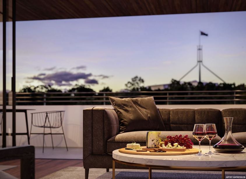 Estate, Forrest New apartments adjacent to Parliament House, Canberra