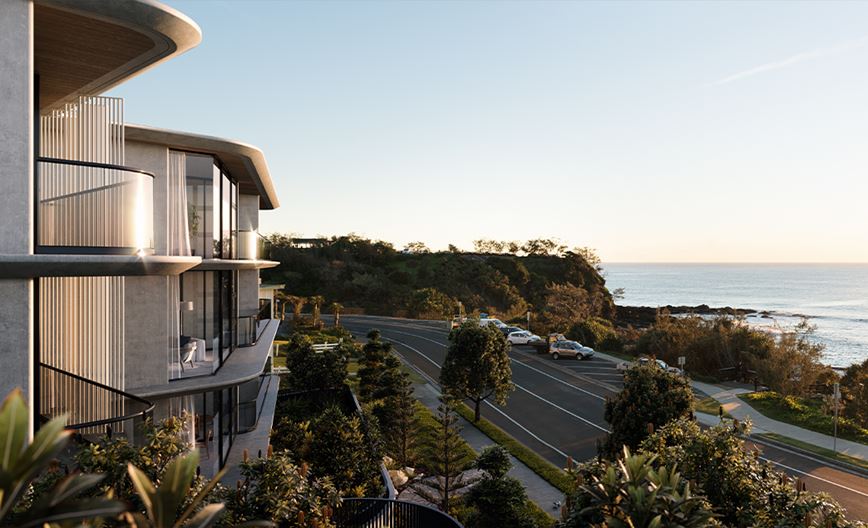 First Bay New apartments overlooking the beach in Coolum PropertyMash