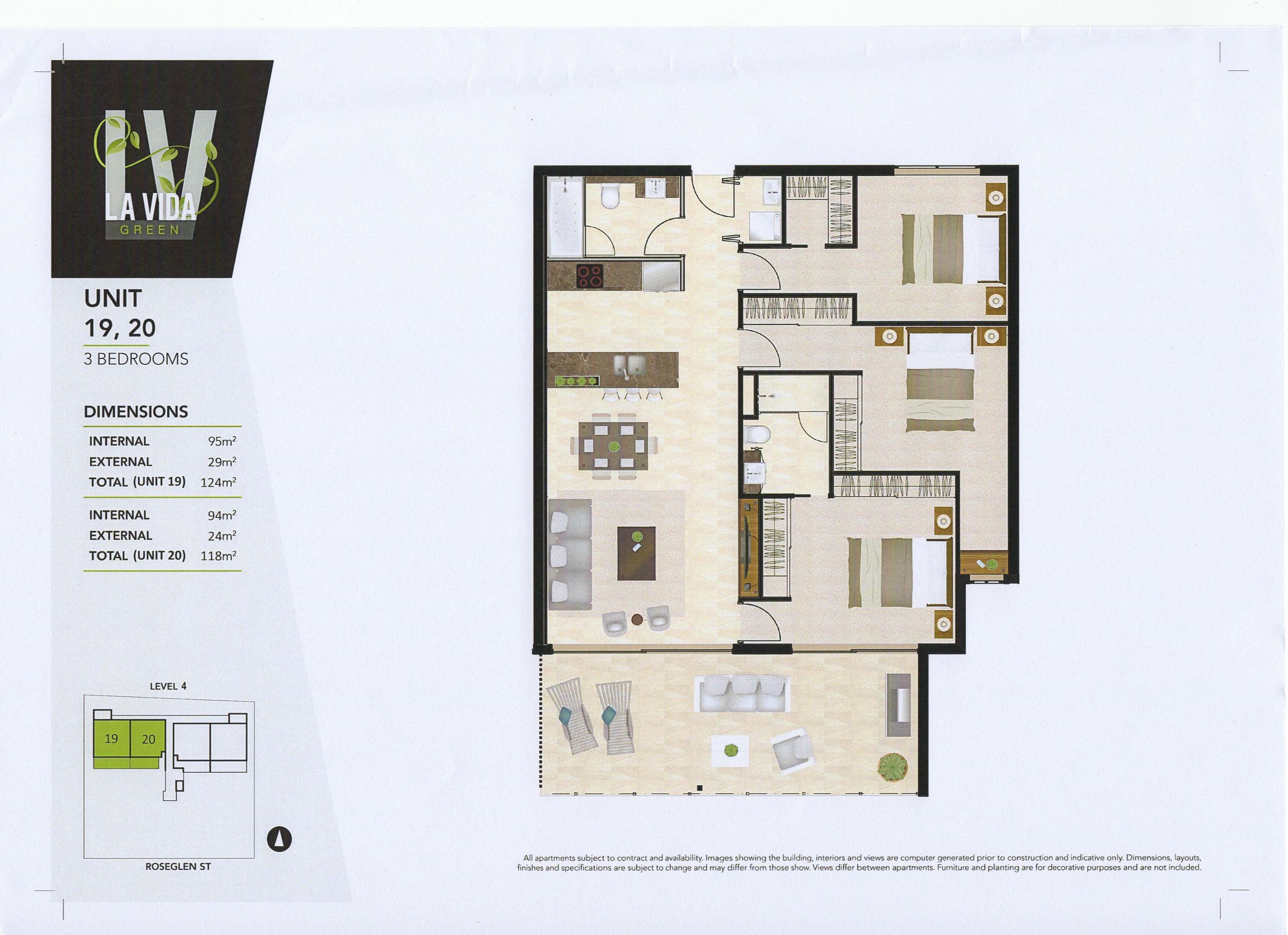 La Vida Green Quiet CulDeSac Apartments in Greenslopes