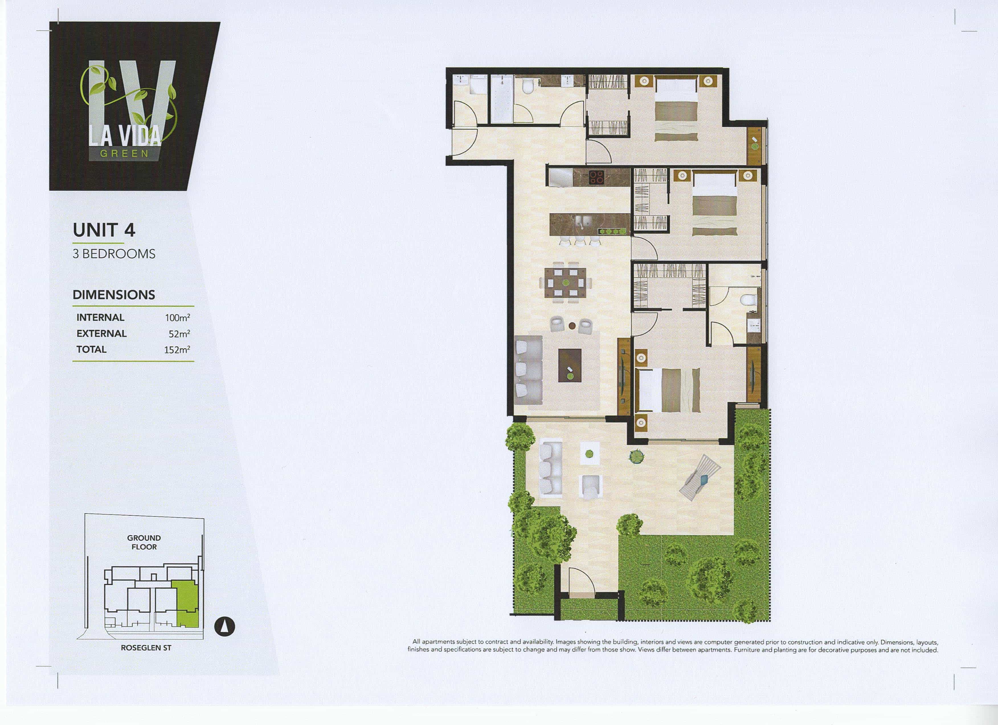 La Vida Green Quiet CulDeSac Apartments in Greenslopes