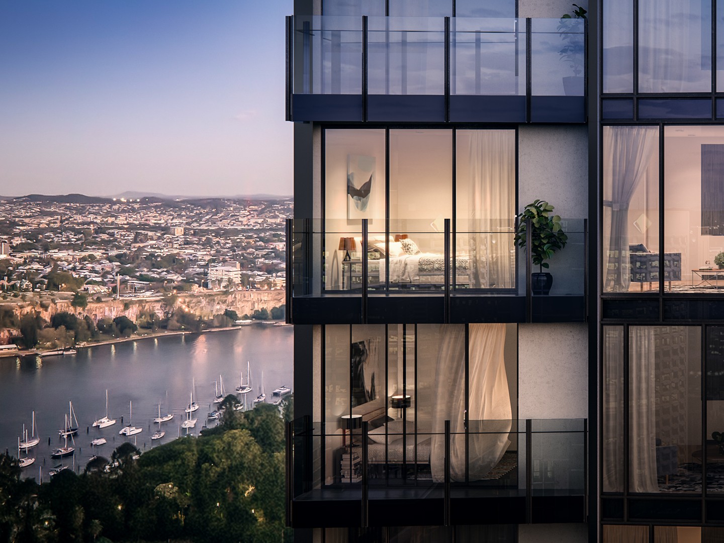 Mary Lane Apartments in Brisbane CBD located above Westin Hotel