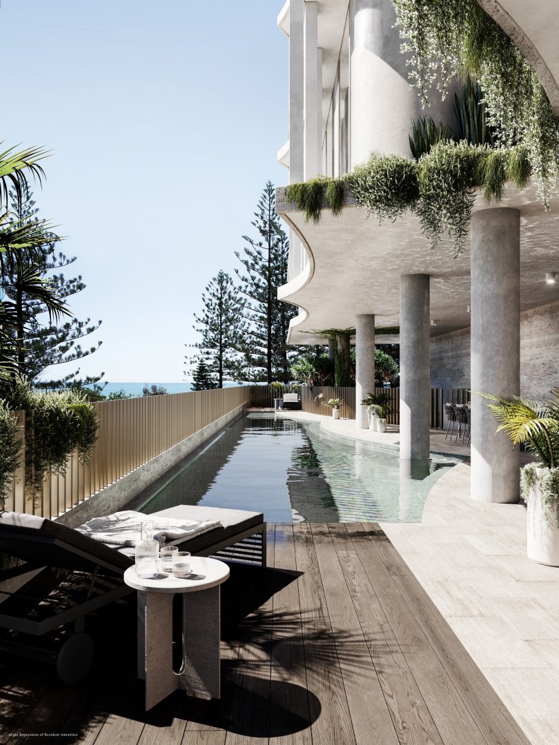 Natura Luxurious beachside apartments in Burleigh Heads