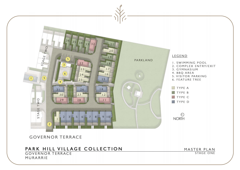 Park Hill Village Collection Elevated Terrace Homes in Murarrie