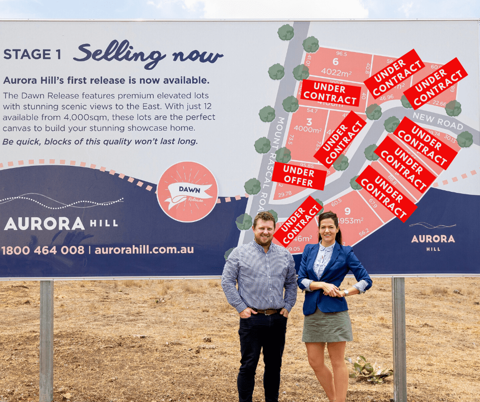 Aurora Hill Acreage lots less than 15 minutes from the Toowoomba CBD