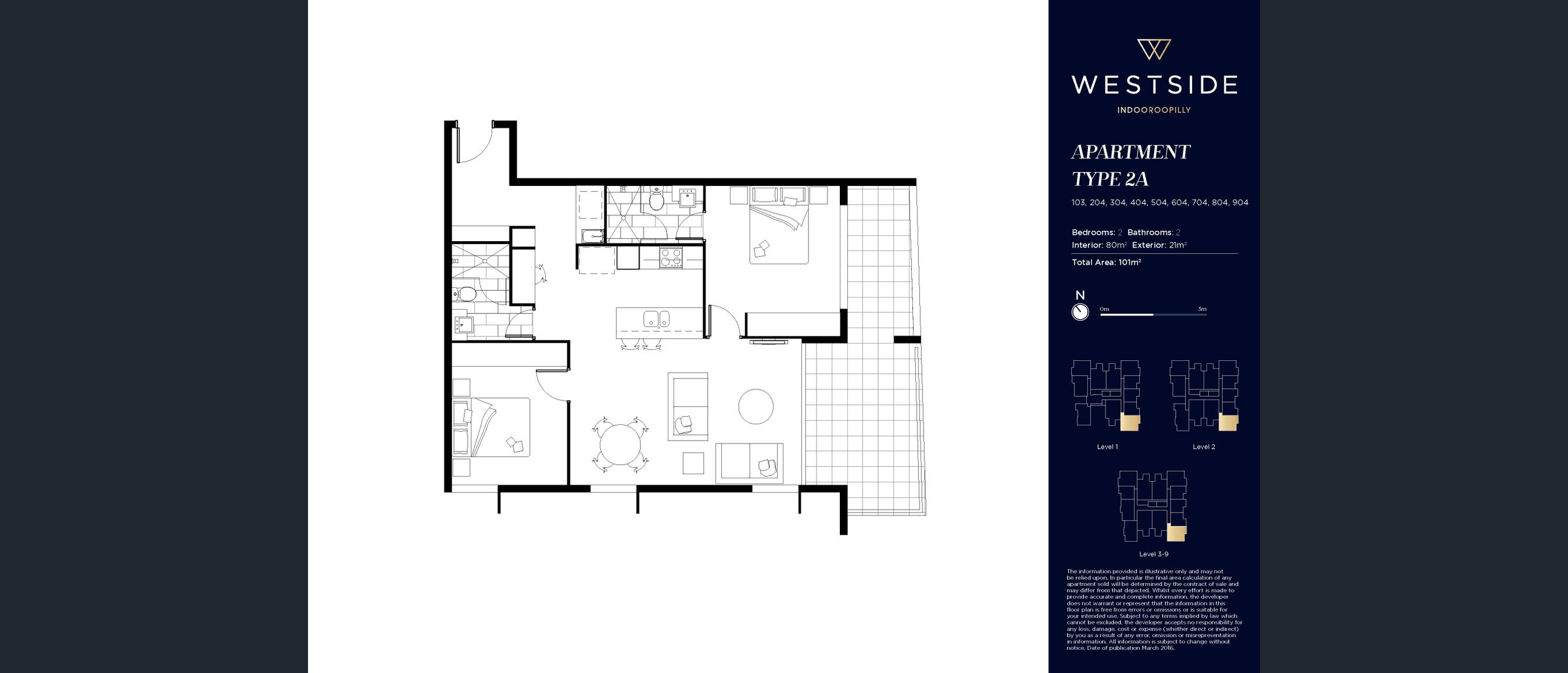 Westside is located at 30 Musgrave Road, Indooroopilly