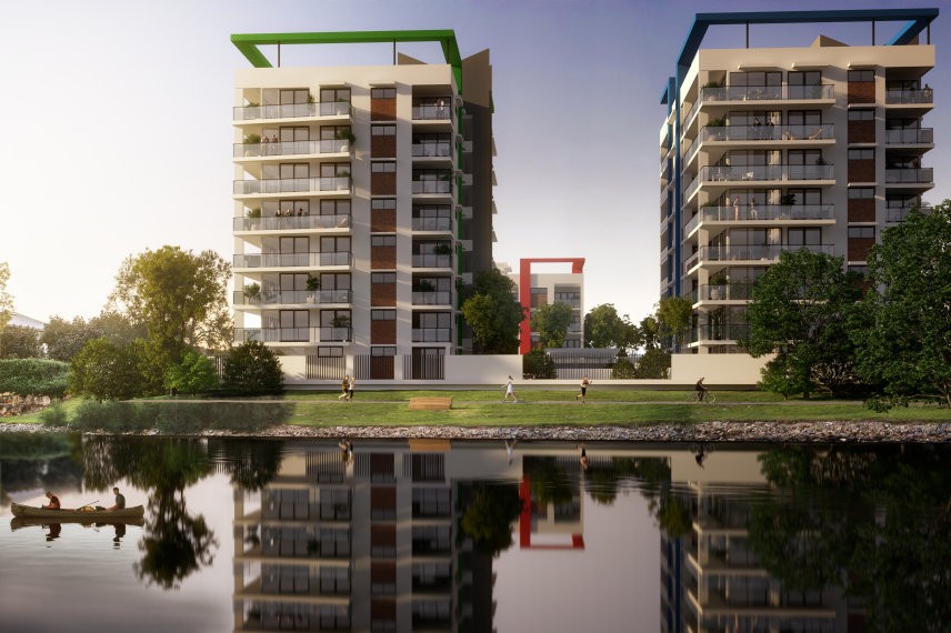 Aura New lake side apartments on Lake Orr the Gold Coast PropertyMash