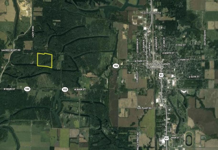 Online Land Auction 78.52 acres Perry County IL Hunting