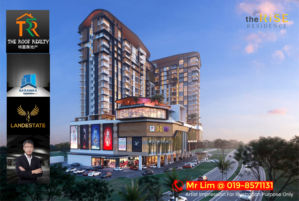 All New Apartment “the Rise Residence” in Kuching Property Sarawak
