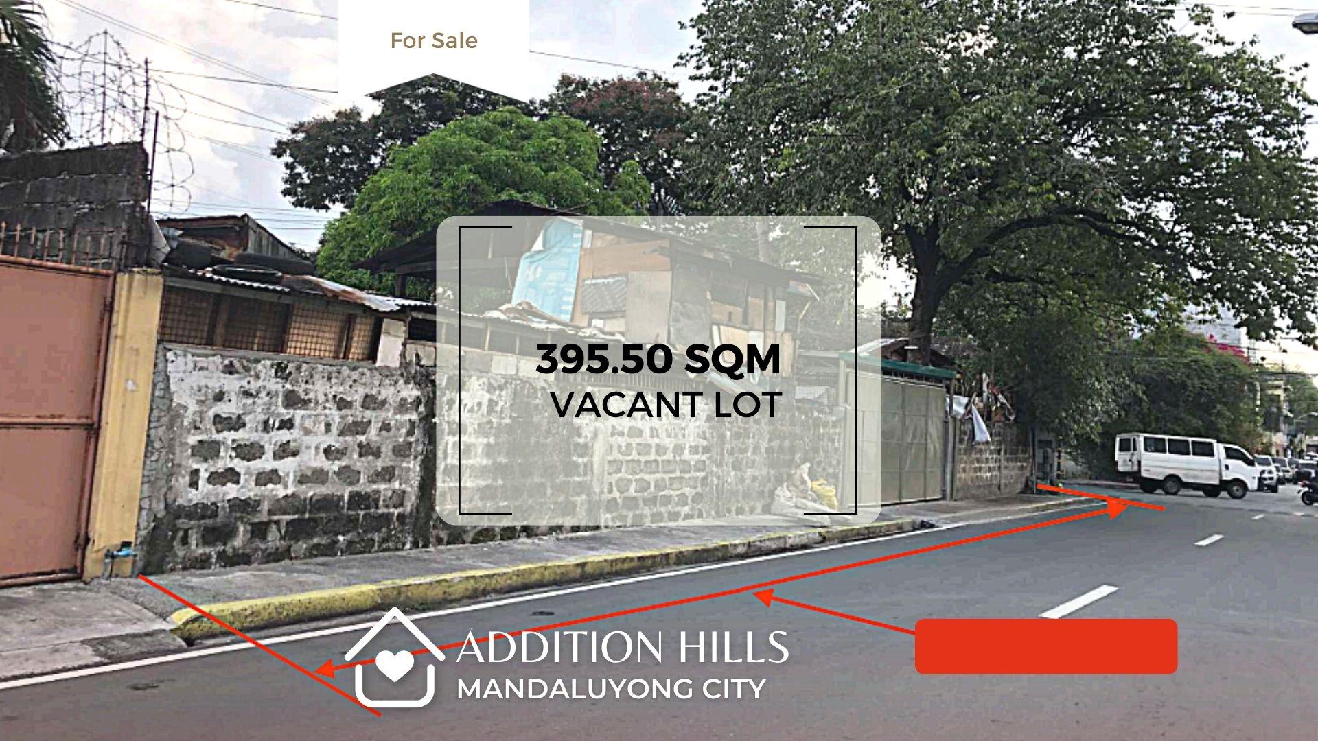Addition Hills Residential Lot for Sale! Mandaluyong City Property
