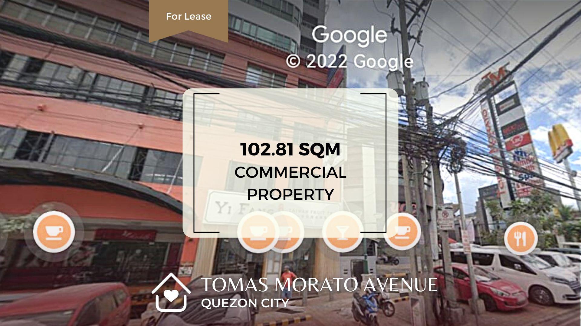 Tomas Morato Commercial Space for Lease! Quezon City Property Source PH