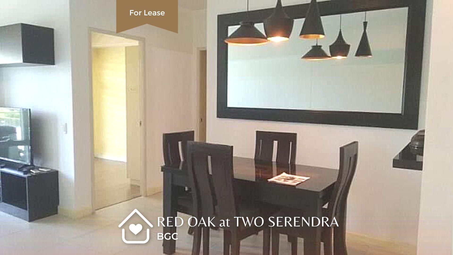 Red Oak Condo for Lease! Two Serendra BGC Property Source PH