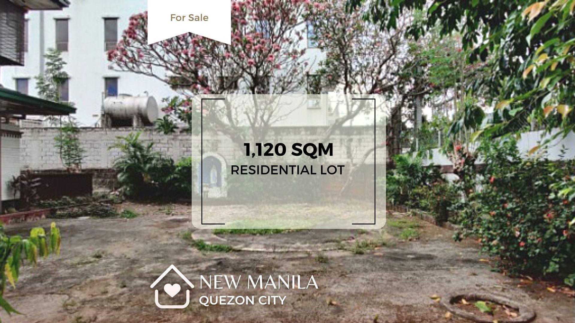 New Manila Lot for Sale! Quezon City Property Source PH