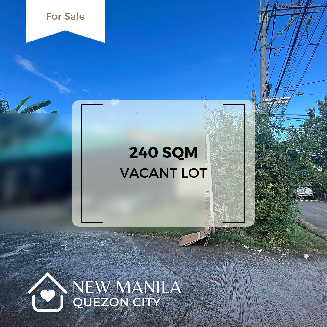 New Manila Vacant Lot for Sale! Quezon City Property Source PH