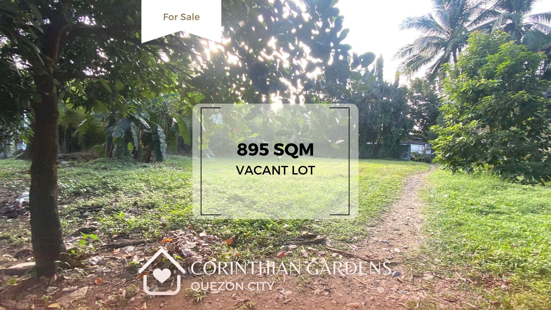 Corinthian Gardens Vacant Lot for Sale! Quezon City Property Source PH