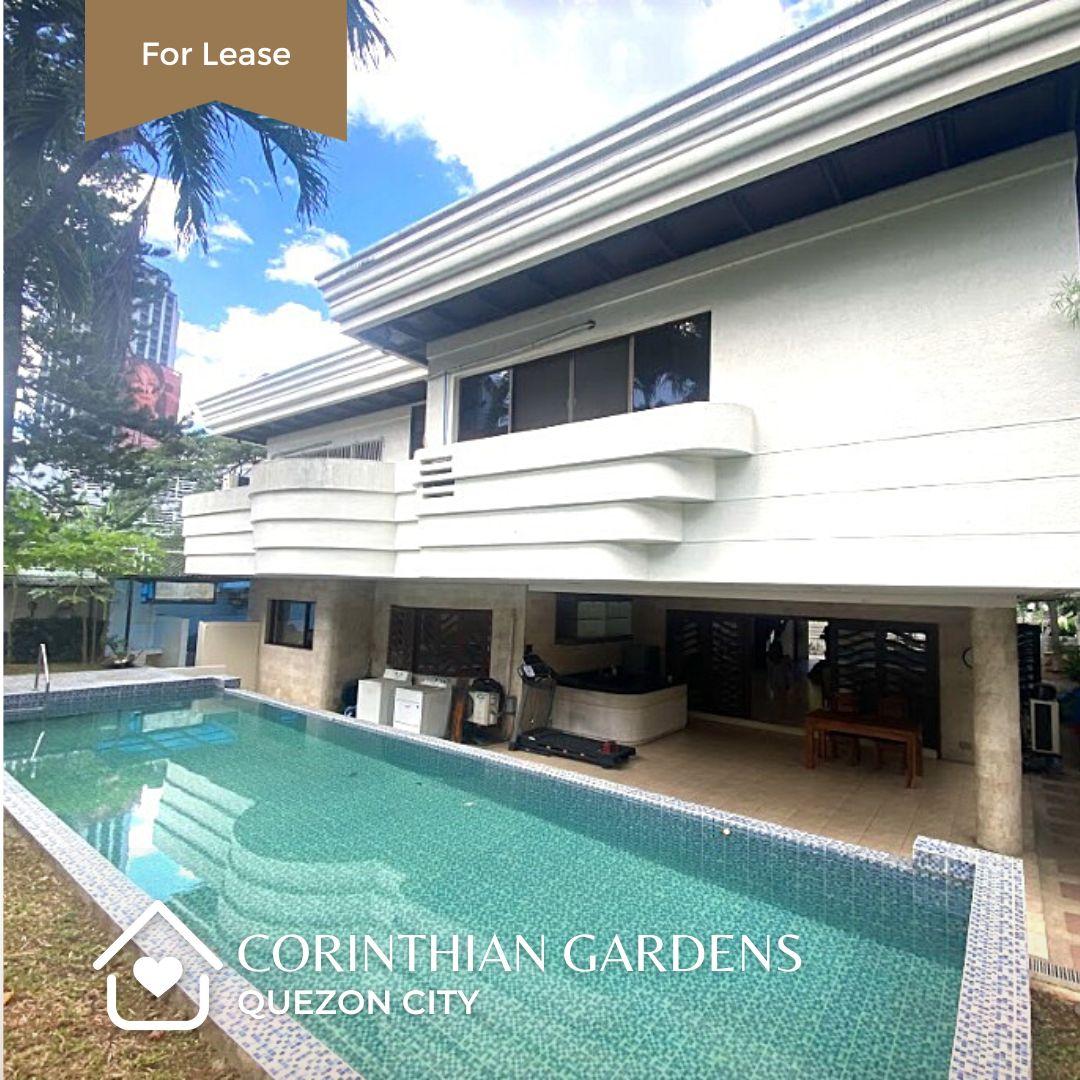 Corinthian Gardens House and Lot for Lease! Quezon City Property