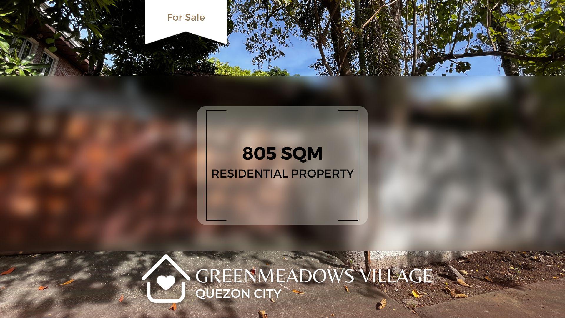 Greenmeadows Residential Property for Sale! Quezon City Property Source PH
