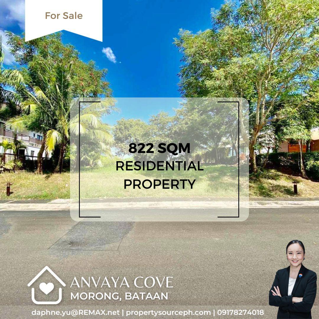 Anvaya Cove Lot for Sale! Morong, Bataan Property Source PH