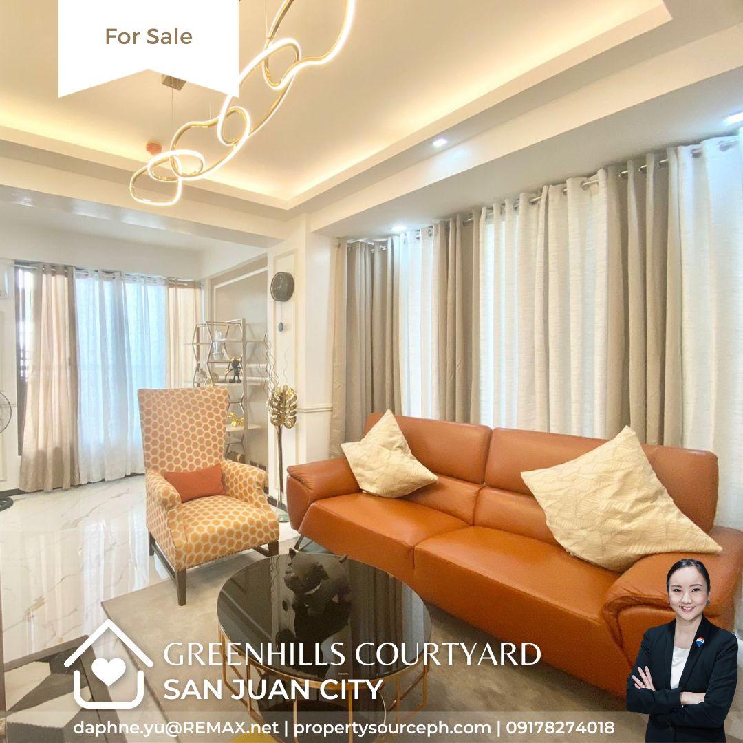 Greenhills Courtyard Townhouse for Sale! San Juan City Property Source PH