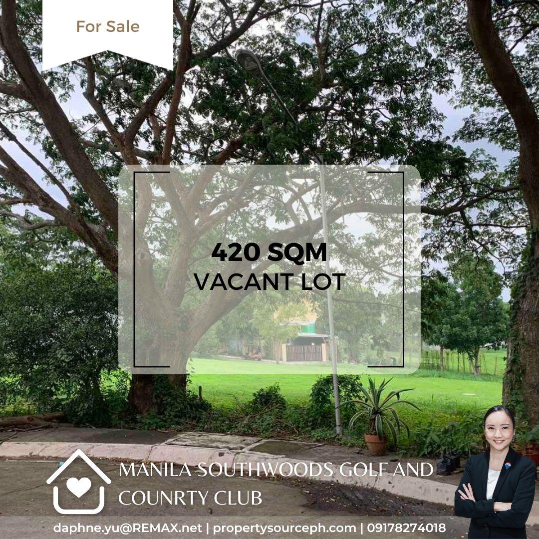 Manila Southwoods Golf and Country Club Vacant Lot for Sale! Property