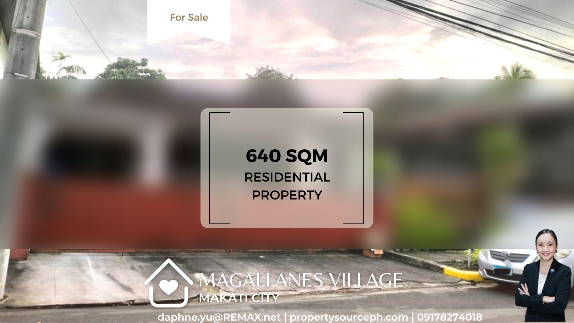 Magallanes Village Lot for Sale! Makati City Property Source PH