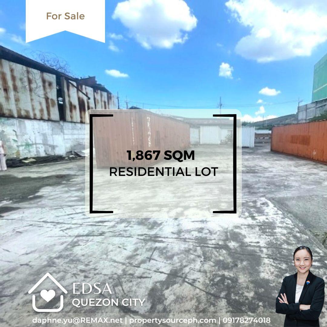 EDSA Lot for Sale! Quezon City Property Source PH