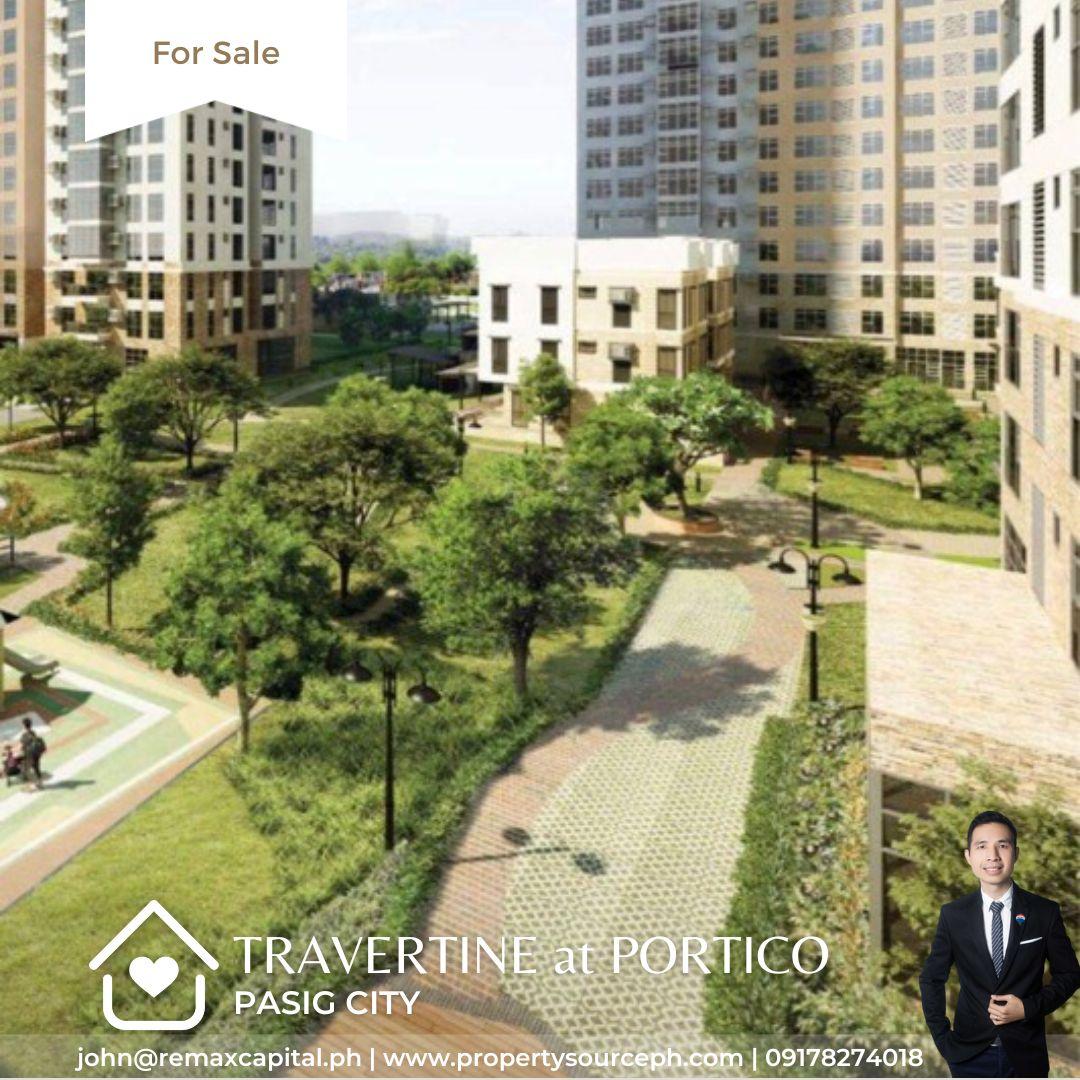 Travertine at Portico Condo for Sale! Pasig City Property Source PH