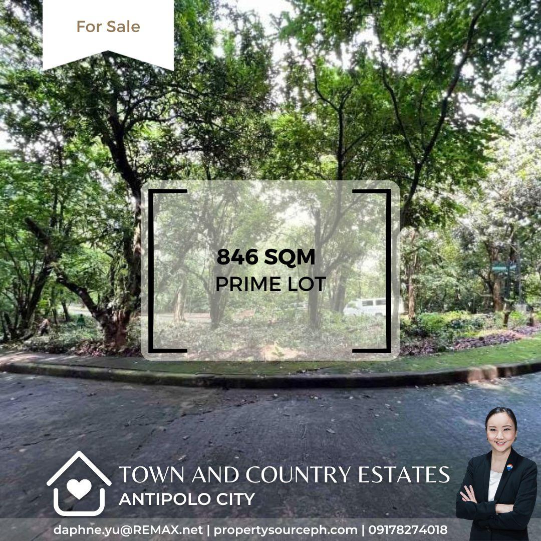Town and Country Estates Prime Lot for Sale! Antipolo City Property