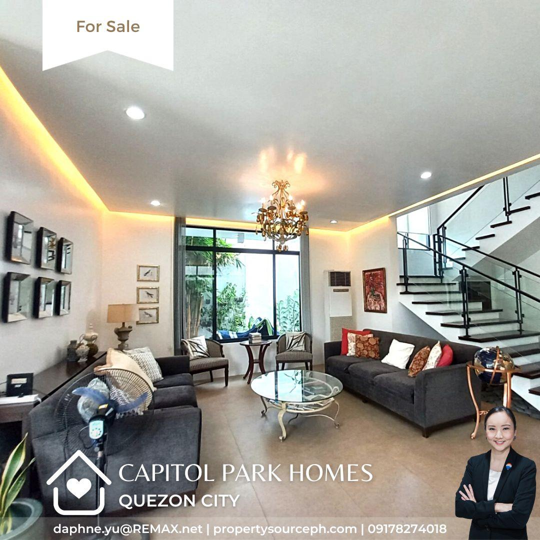 Capitol Park Homes House and Lot for Sale! Quezon City Property Source PH