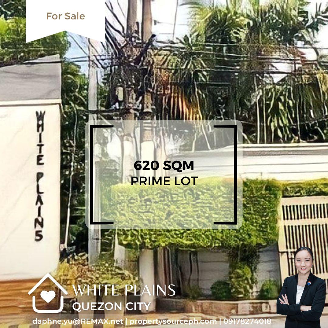White Plains Prime Lot for Sale! Quezon City Property Source PH