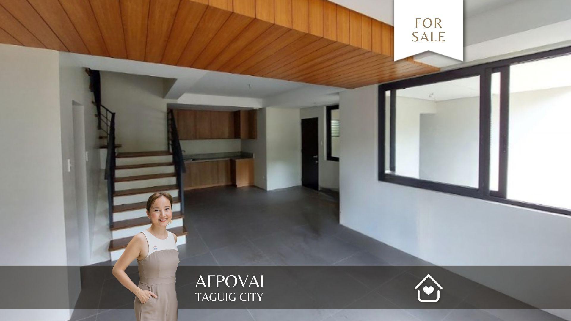 AFPOVAI Townhouse for Sale! Taguig City Property Source PH