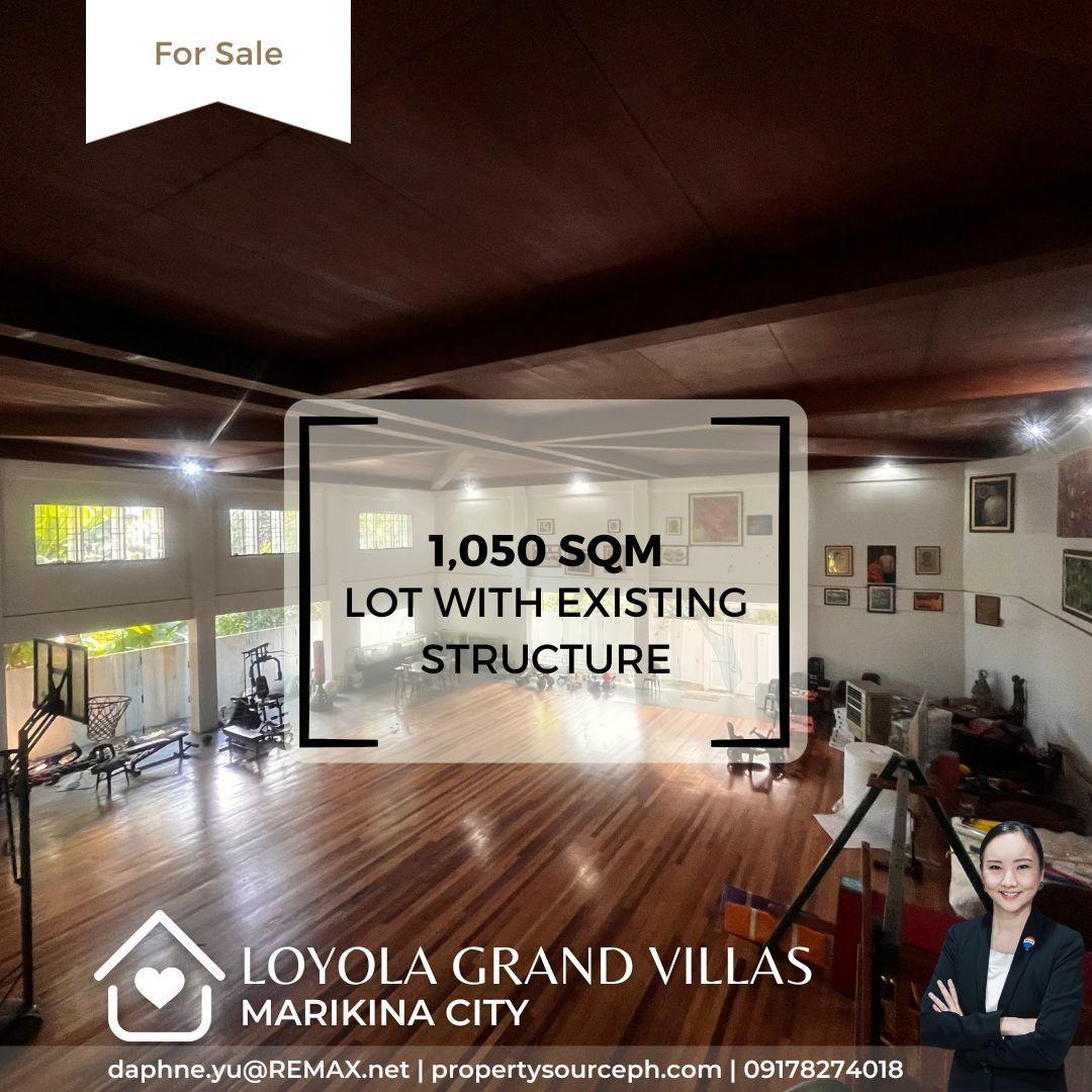 Loyola Grand Villas Lot for Sale! Marikina City Property Source PH