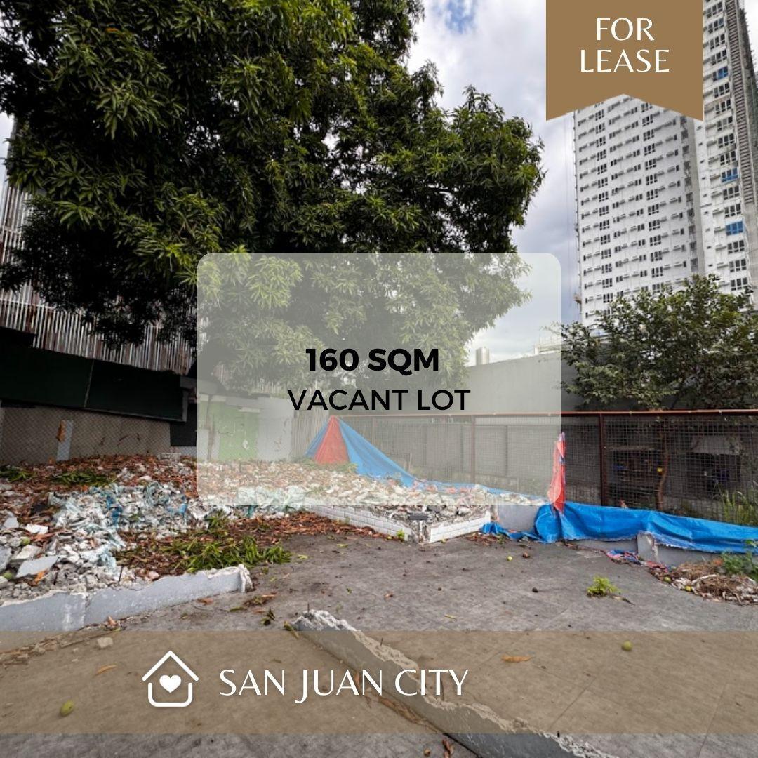 San Juan City Vacant Lot for Lease! Property Source PH