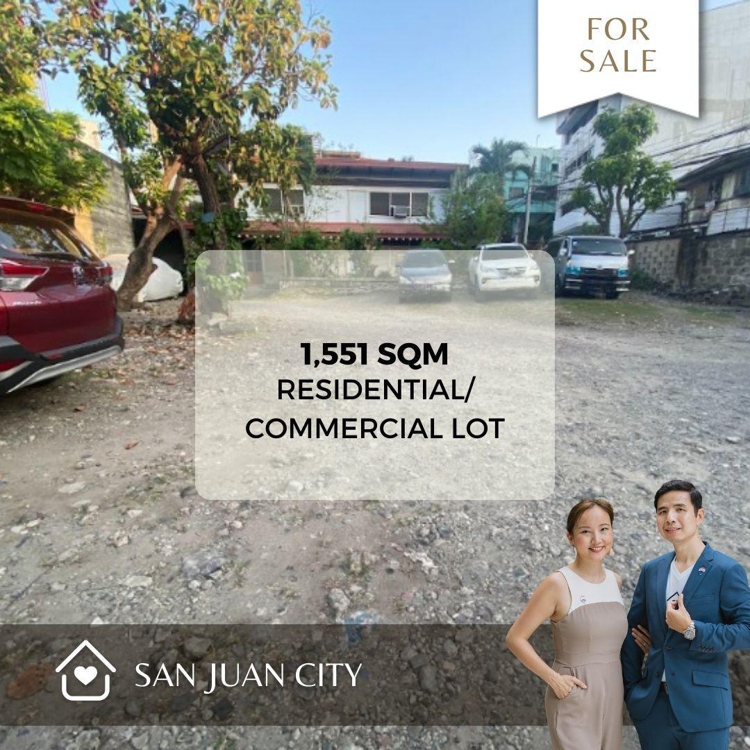 San Juan City Commercial/Residential Lot for Sale! Property Source PH