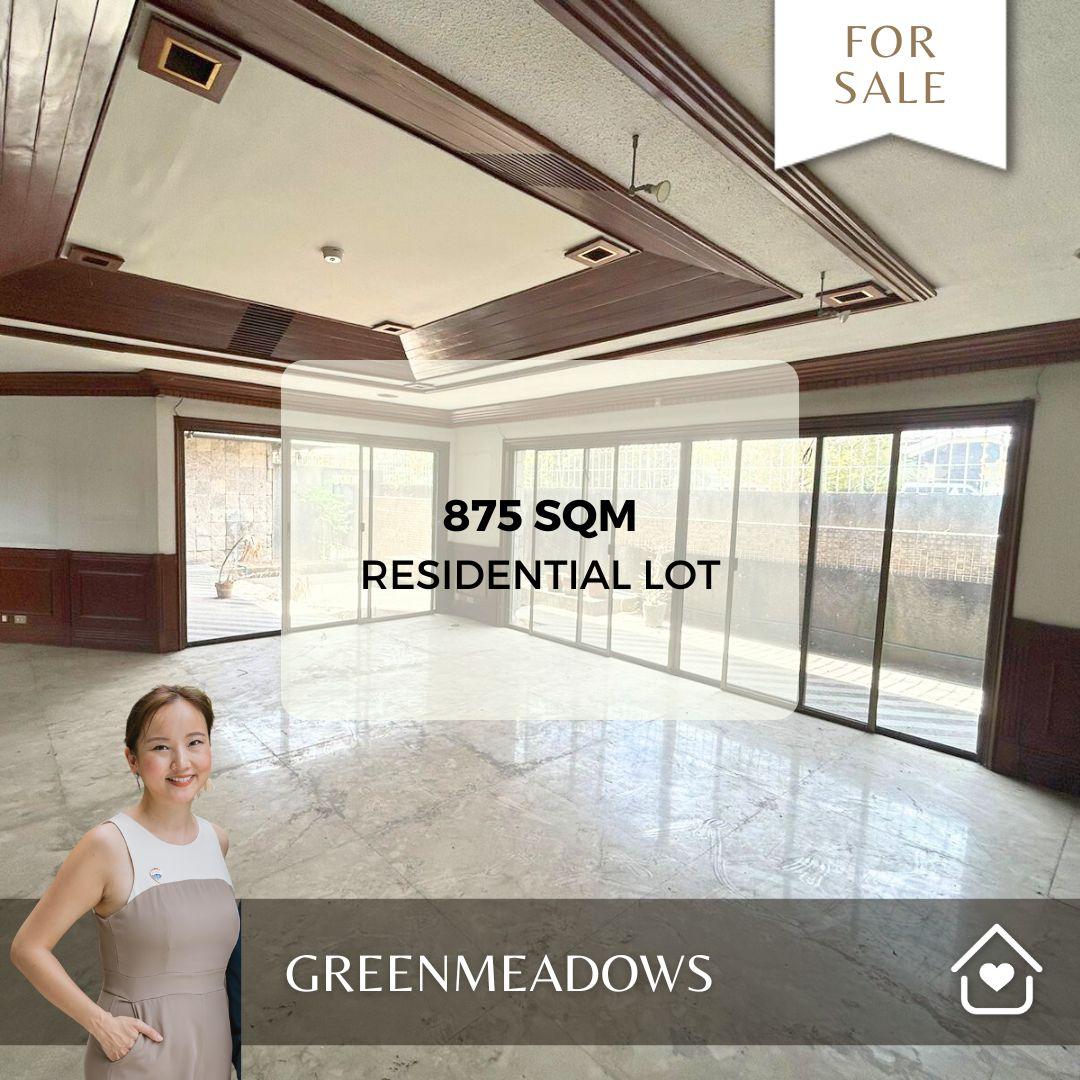 Greenmeadows Residential Lot for Sale! Quezon City Property Source PH
