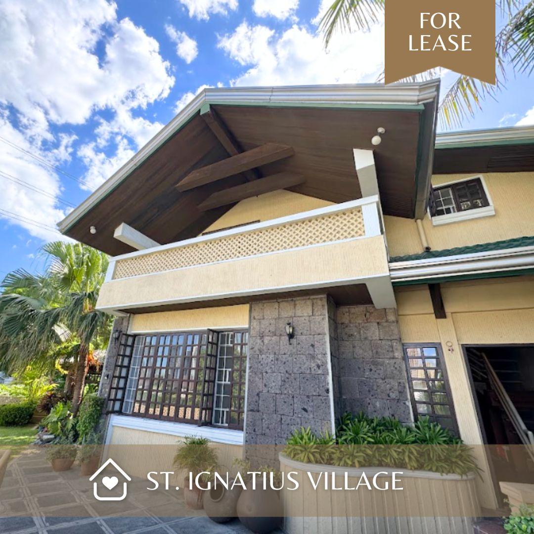 St. Ignatius Village House and Lot for Lease! Quezon City Property