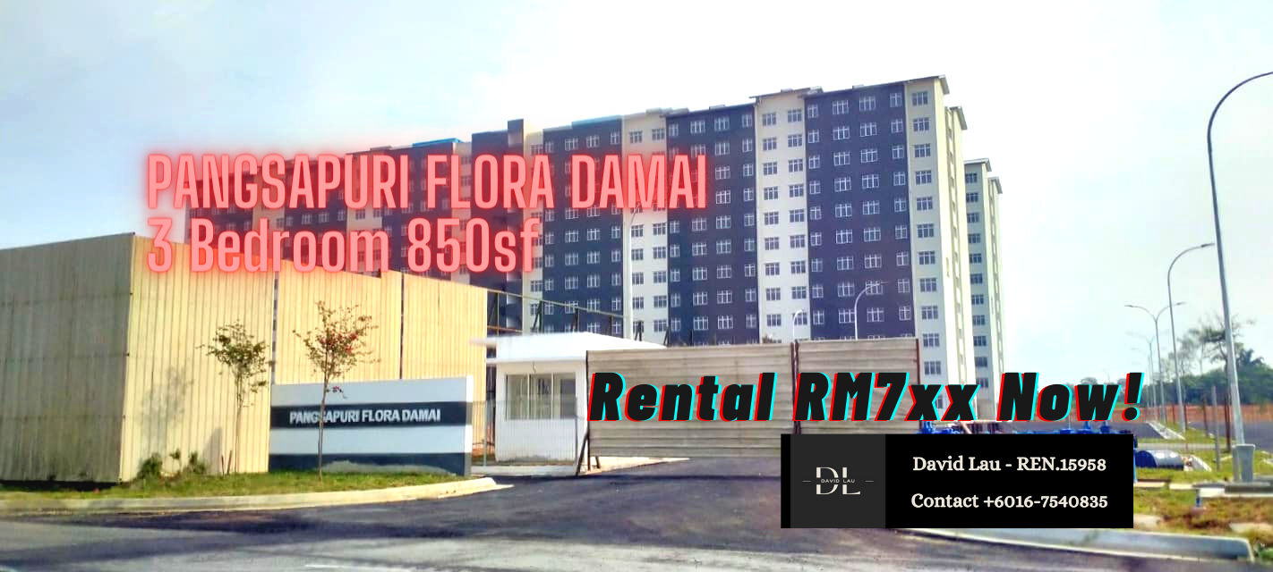Pangsapuri Flora Damai 3room Apartment EkoFlora