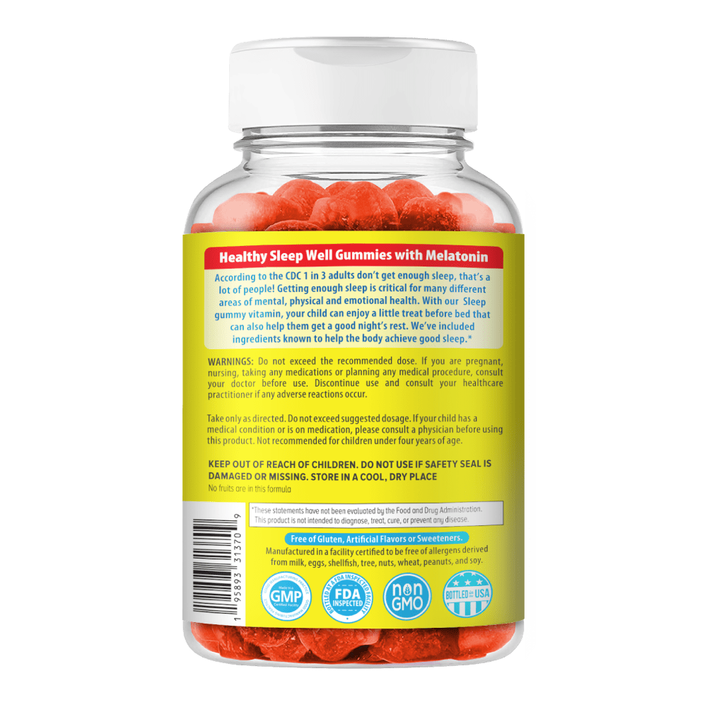 Children's Sleep Vitamins Sleep Help Gummies Proper Vit