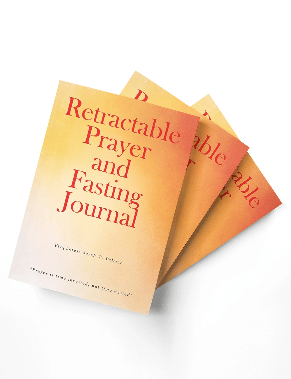 Retractable Prayer and Fasting Journal Prophetess Sarah Palmer